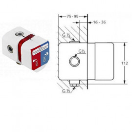 376300565 Pure&Easy Душевой комплект