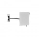 8177110 LAGUNA Косметичне дзеркало, прямокутне, хром