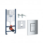 3873200A Rapid SL инсталляция комплект 4в1, клавиша Skate Cosmopolitan, хром