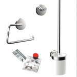 4398 001 00 ROUND Набор аксессуаров, 3 в 1, хром