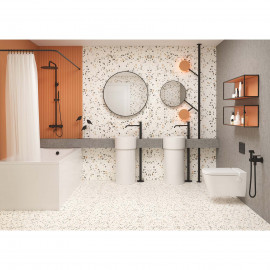 Керамогранит MEGAGRES TERRAZZO AGRIMSTONE IVORY M.