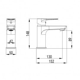 47565162 UNIVERSAL Смеситель для раковины