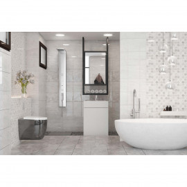 MARMO MILANO Hexagon світло-сірий 8МG151