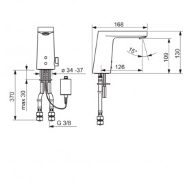 6155FZ Electra Смеситель для раковины Bluetooth