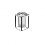 7010120 Стакан отдельностоящий, хром