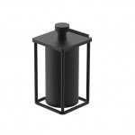 7030120B UP Дозатор для жидкого мыла отдельно стоящий, черный матовый