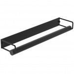 7070120B UP Полотенцедержатель, черный матовый, 450 мм