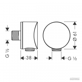 27453000 Fixfit S Шланговое подключение