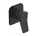 81017120B Смеситель скрытого монтажа д/душа, черный матовый