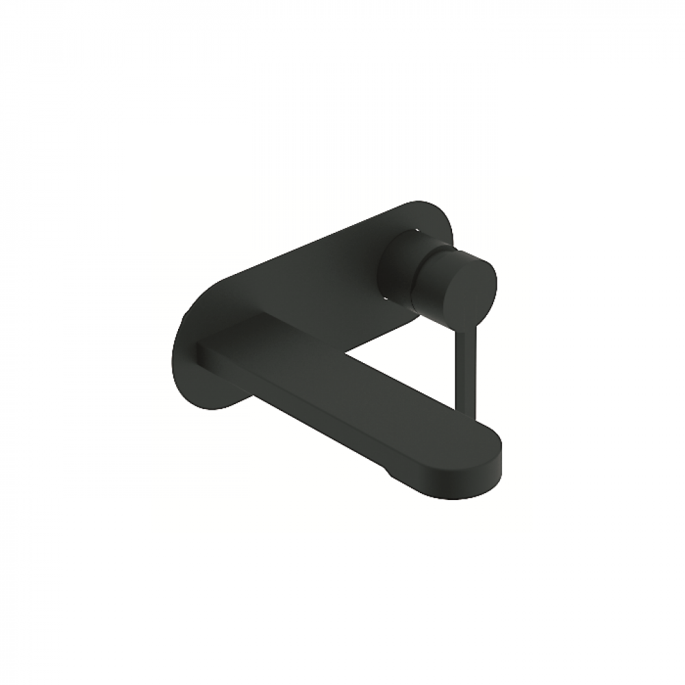 8411X110B LAGUNA Смеситель скрытого монтажа д/раковины, черный матовый