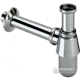 100674 Сифон д/дон.клапана, хром