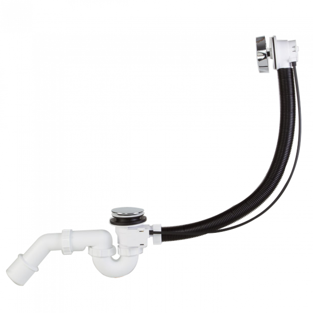 STY-536-A-K Styron Автоматичний сифон для ванни, колір хром