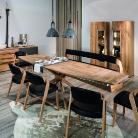 AL AL ​​AT120 Стол V-Alpin С Раскладкой, Дерево EA (Светлый Дуб)