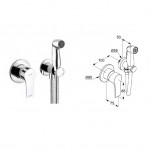 489990565 Zenta SL Комплект гигиенического душа