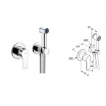 489980565 Zenta SL Комплект гигиенического душа