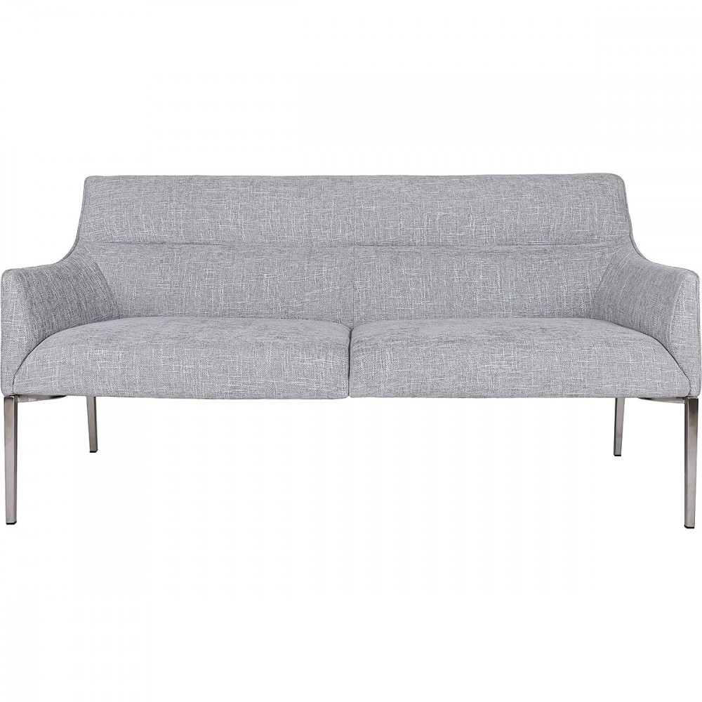 Лаунж - банкетка MERIDA, светло-серый текстиль