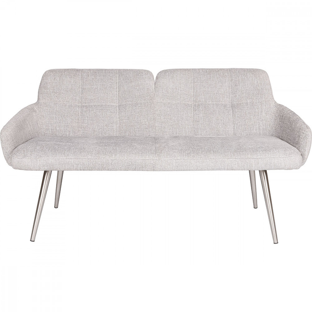 Кресло - банкетка OLIVA, светло-серый