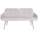 Кресло - банкетка OLIVA, светло-серый