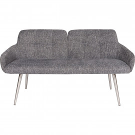 Кресло - банкетка OLIVA, светло-серый