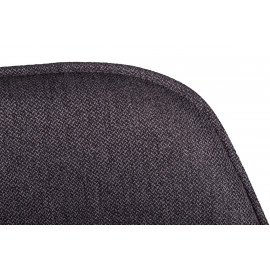 Кресло MILTON, черный баклажан