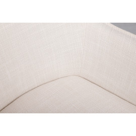 Кресло MILTON, бежево-оранжевый