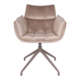 Кресло поворотное CHARDONNE, бежевый