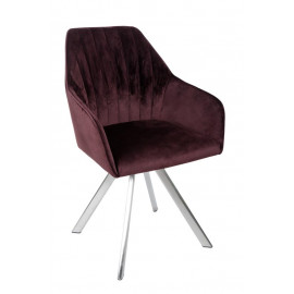 Кресло поворотное GALERA, гранат