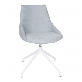 Стул поворотный ASCONA, бледно-бирюзовый