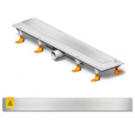 CH-750-K Душовий канал 750мм з полірованою решіткою Класік і під плитку