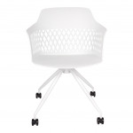 Стул LAVANDA ROLL, белый