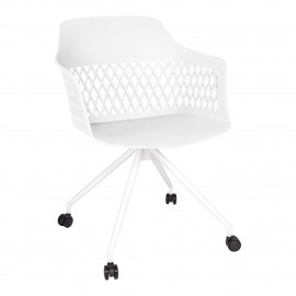 Стул LAVANDA ROLL, белый