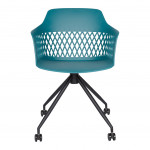 Стул LAVANDA ROLL, бирюза