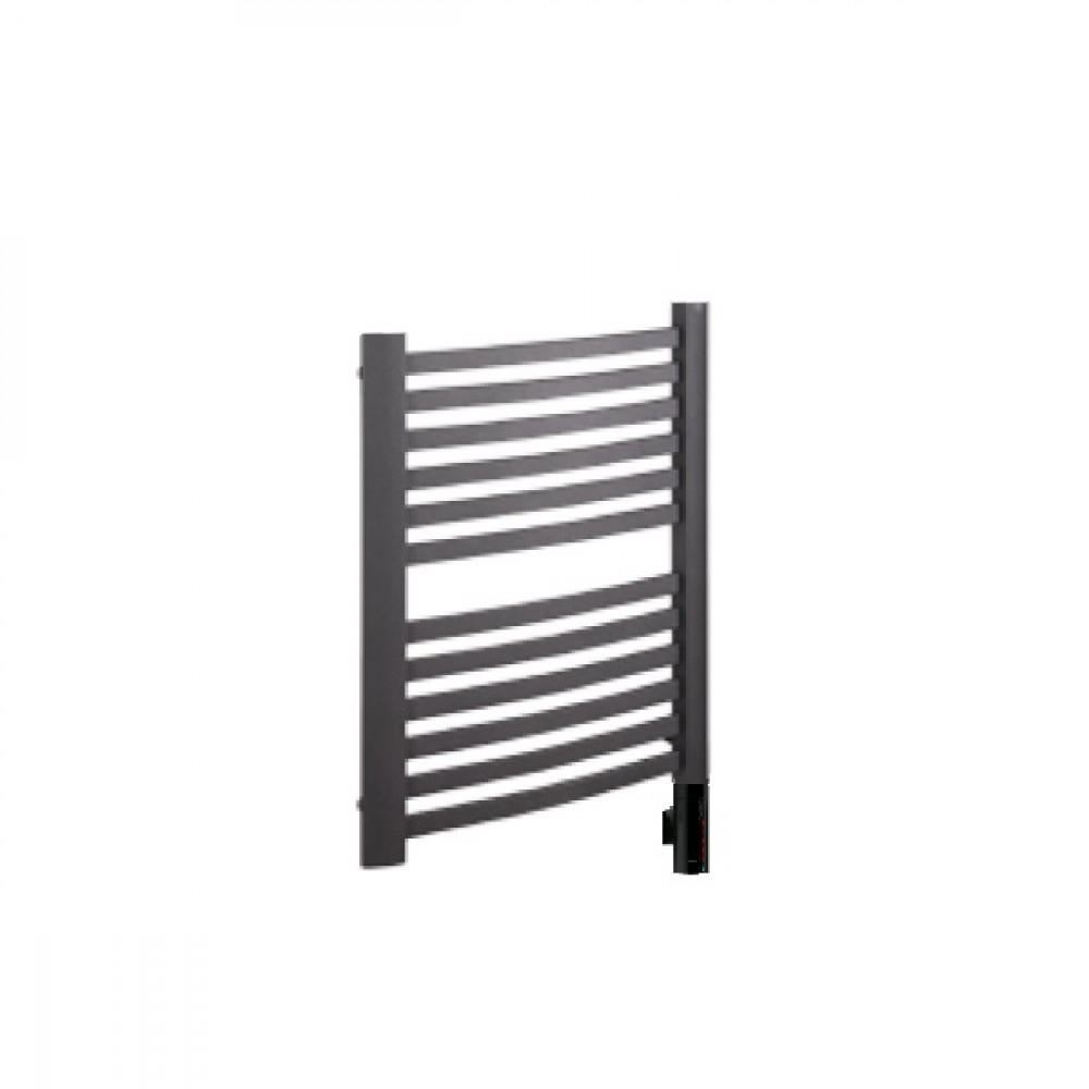 RETE-50/70С31 RETTO ELECTRO Рушникосушка електрична, колір чорний мат, ЗАПРАВЛЕНА та запакована чорним ТЕНом HOTS-03C2U з ПРИХОВАНИМ підключенням справа