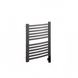 RETE-50/70С31 RETTO ELECTRO Рушникосушка електрична, колір чорний мат, ЗАПРАВЛЕНА та запакована чорним ТЕНом HOTS-03C2U з ПРИХОВАНИМ підключенням справа