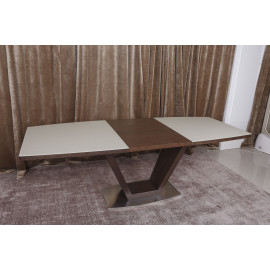 Стол обеденный DETROIT, крем/венге