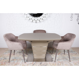 Стол обеденный ATLANTA 120, мокко