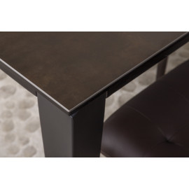 Стол обеденный ALTA, темно-коричневый