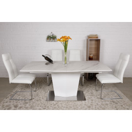 Стол обеденный MICHIGAN NEW, белый