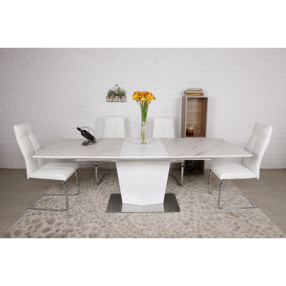 Стол обеденный MICHIGAN NEW, белый