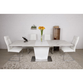 Стол обеденный MICHIGAN NEW, белый