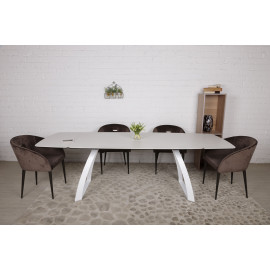 Стол обеденный LONDON, молочный