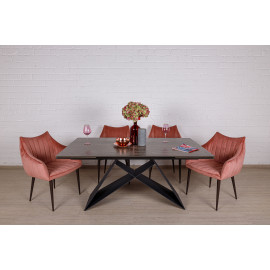 Стол обеденный ALMA, медный