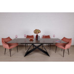 Стол обеденный ALMA, медный