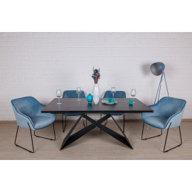 Стол обеденный ALMA, коричневый