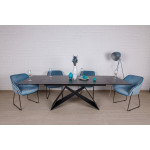 Стол обеденный ALMA, коричневый