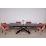 Стол обеденный ALMA, черный