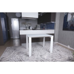 Стол обеденный BRISTOL S, белый