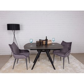 Стол обеденный COVENTRY, черный