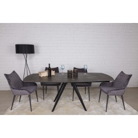 Стол обеденный COVENTRY, черный