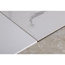 Стол обеденный LIVERPOOL, белый глянец